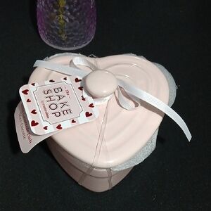 Heart-Shaped Pink Mini Casserole Dish - The Bake Shop NWT